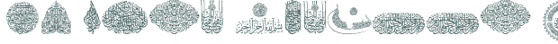 Font Preview Image for My Font Quraan 7