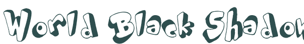 Font Preview Image for World Black Shadow