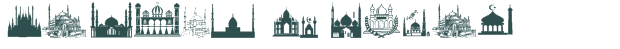Font Preview Image for Masjid Al Imran