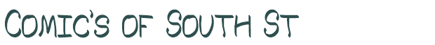 Font Preview Image for Comic's of South St