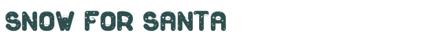 Font Preview Image for Snow For Santa