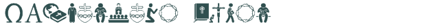 Font Preview Image for Christian Icons