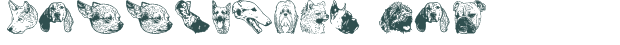 Font Preview Image for DoggyPrint AOE