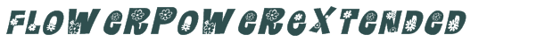 Font Preview Image for FlowerPowerExtended