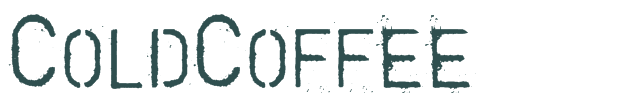 Font Preview Image for ColdCoffee