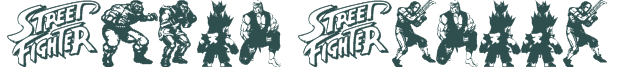 Font Preview Image for Super Street Fighter Hyper Fonting