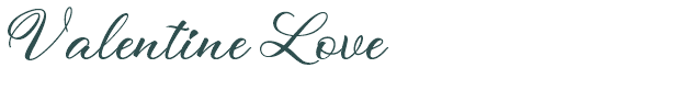 Font Preview Image for Valentine Love