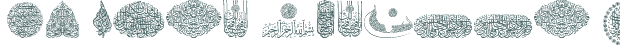 Font Preview Image for My Font Quraan 2