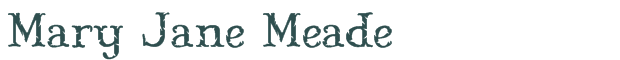Font Preview Image for Mary Jane Meade