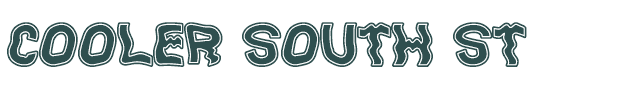 Font Preview Image for Cooler South St