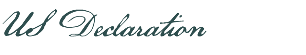 Font Preview Image for US Declaration