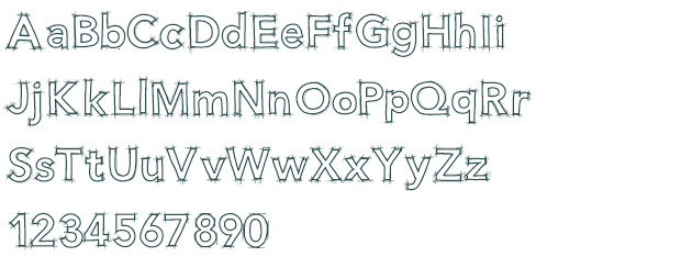 Hello Blueprint Font Download Free truetype 