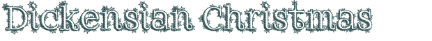 Font Preview Image for Dickensian Christmas