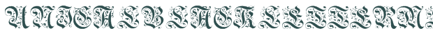 Font Preview Image for Unical-blackletter-medieval Brusselstitlingcaps-regular