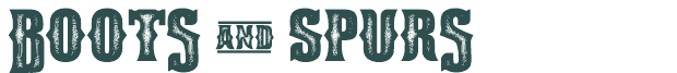 Font Preview Image for Boots & Spurs