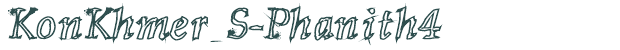 Font Preview Image for KonKhmer_S-Phanith4