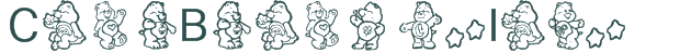 Font Preview Image for CareBearsbyIacy