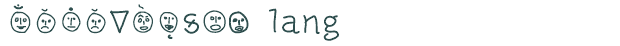 Font Preview Image for MONOVERSAL lang